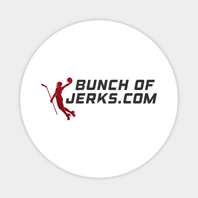 BunchOfJerks.com Tee Magnet by Kfabn